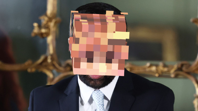 Premier Minister Cissonius in his cabinet’s offices.